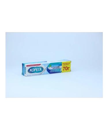 Korega Corega Denture Cream Extra Strong Hold Mint Flavor 70 ml - Buy Online on GoSupps.com