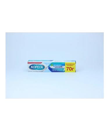 Korega Corega Denture Cream Extra Strong Hold Mint Flavor 70 ml - Buy Online on GoSupps.com