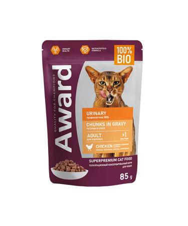 AWARD Wet food for cats of prevention of ICD chicken 85g x 24pcs
