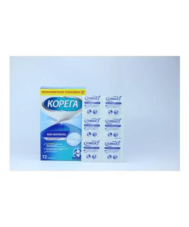 Korega tablets for cleansing dentures bio formula mint ... - Buy Online on GoSupps.com