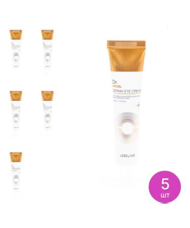 Lebelage Swain cream for the skin around the eyes Dr. Snail Dermma 40ml 5 pcs