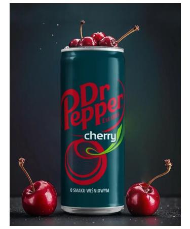 Red Dragon St Petersburg Dr. drink Dr. Pepper Cherry 2 pcs. 330 ml - Buy Online on GoSupps.com