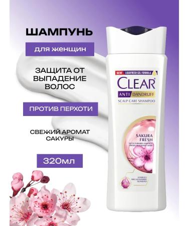 clear Sakura Fresh 400ml shampoo