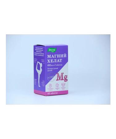 Evalar Magnesium Helat tablets 60 pcs - Buy Online on GoSupps.com