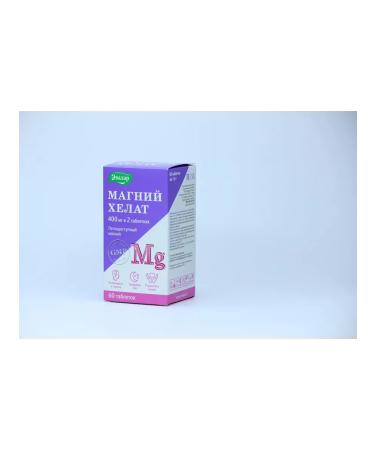 Evalar Magnesium Helat tablets 60 pcs - Buy Online on GoSupps.com