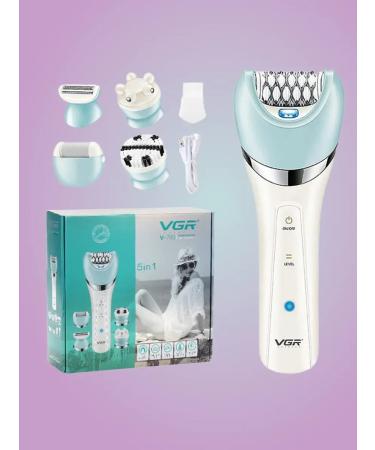 VGR Female epalator 5 B1 for bikini and armpits with nozzles - Buy Online on GoSupps.com