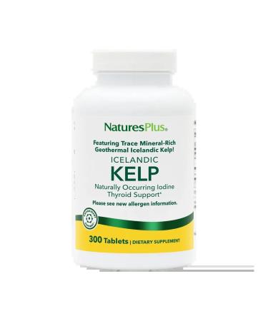 Natures Plus Iodine algae Kelp 300 tablets