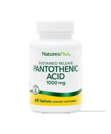 Natures Plus pantotenic acid 1000 mg