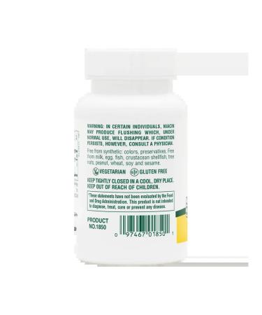 Natures Plus niacin 100 mg - Buy Online on GoSupps.com