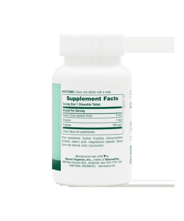Natures Plus Probiotic Papain for digestion - Buy Online on GoSupps.com