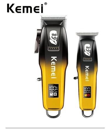 Set 2 in 1 machine trimmer for men