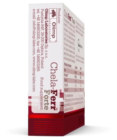 Olimp Sport Nutrition Chela-Ferr Forte 30 Caps - Buy Online on GoSupps.com