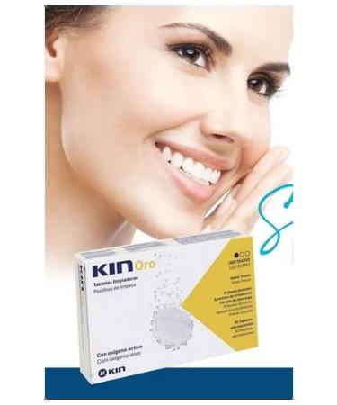 Laboratorios KIN Spying tablets for cleaning dentures N30 - Buy Online on GoSupps.com