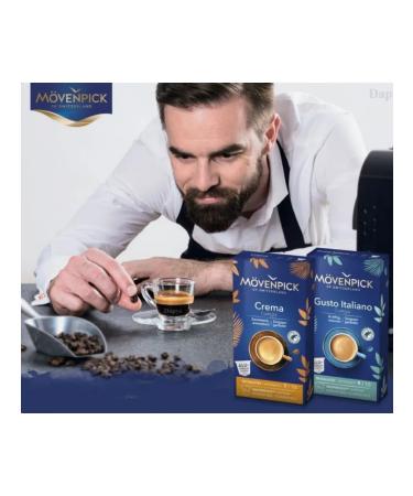 Movenpick Coffee in Ristretto Espresso capsules 10 capsules - Buy Online on GoSupps.com