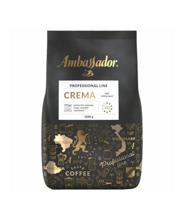 Ambassador Crema Coffee Coffee 1 kg - Buy Online on GoSupps.com