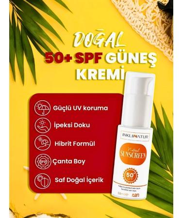 INKLINATUR SUNDART COUNT SPF 50 + T rkiye 50ml - Buy Online on GoSupps.com