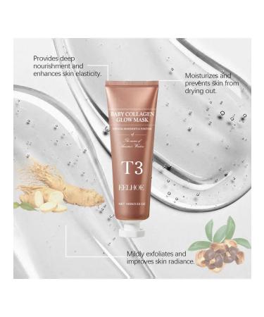 Eelhoe collagen peeling mask and rupture 3 pcs - Buy Online on GoSupps.com