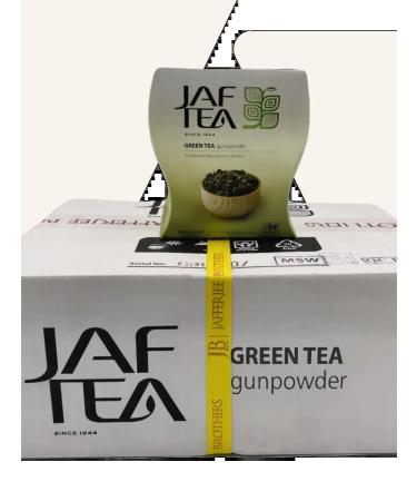 Jaf Tea Green Ganpauder 100g - 10 pieces