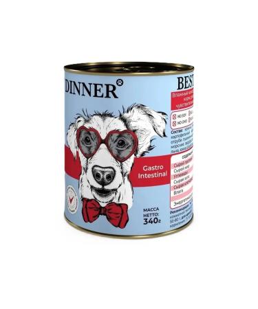 BestDinner Vet Profi Gastr Intestinal Dog canned connina 340g*6pcs - Buy Online on GoSupps.com