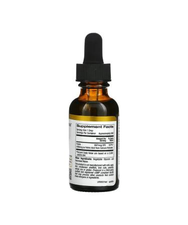 California Gold Nutrition Folinic acid Folinic Acid 30 ml - Buy Online on GoSupps.com