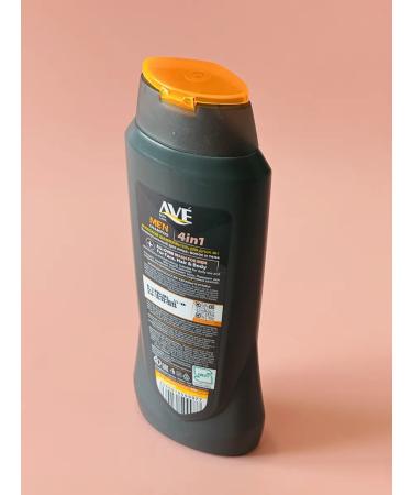 AVE Shampoo-gel shower 4 in 1 male 400ml - Buy Online on GoSupps.com