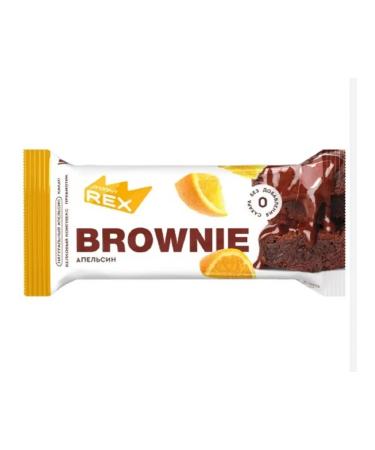 ProteinRex Protein brownies without sugar orange 12pcs