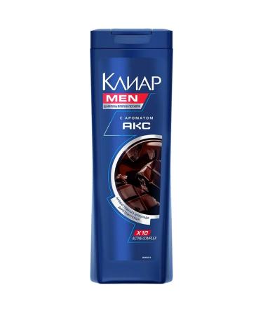 Clear Male hair shampoo with dark chocolate aroma 2 pcs - Buy Online on GoSupps.com