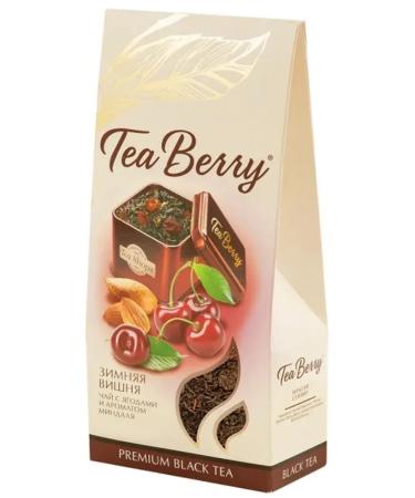 Tea Berry Tea black winter cherry sheet 100 g - Buy Online on GoSupps.com