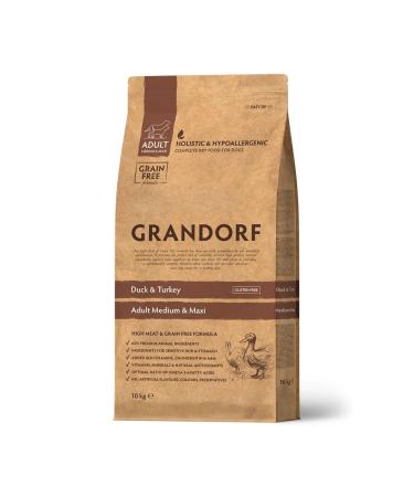 Grandorf GR DOG feed for dogs medium large duck with turkey 10 kg