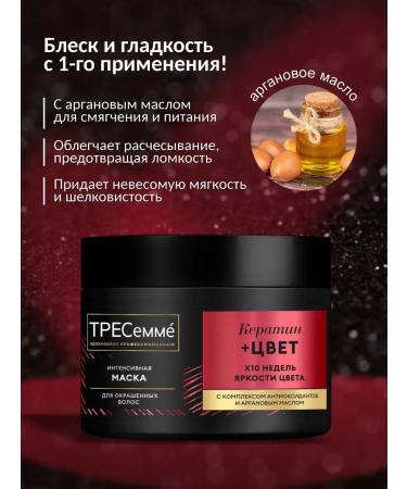 TRESemme Mask "keratin + color" for dyed hair 300 ml - Buy Online on GoSupps.com