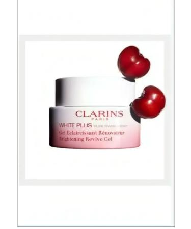 Clarins White plus renewing night gel-mask clarifying tone