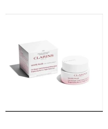 Clarins White plus renewing night gel-mask clarifying tone - Buy Online on GoSupps.com