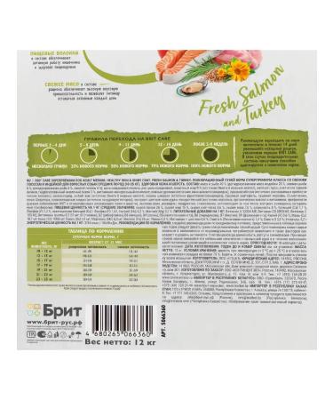 Brit Care British dry food for dogs of medium breeds skin health 12kg - Buy Online on GoSupps.com