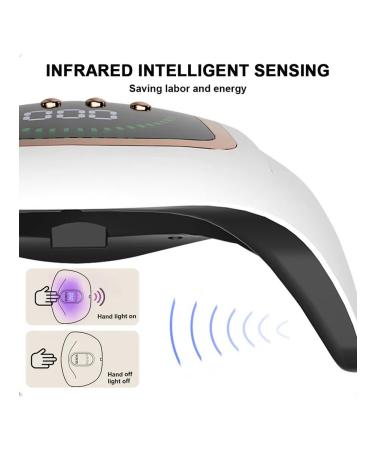 UV LED nail lamp 300W 72LED TIMER 10 30 60 99C - Buy Online on GoSupps.com