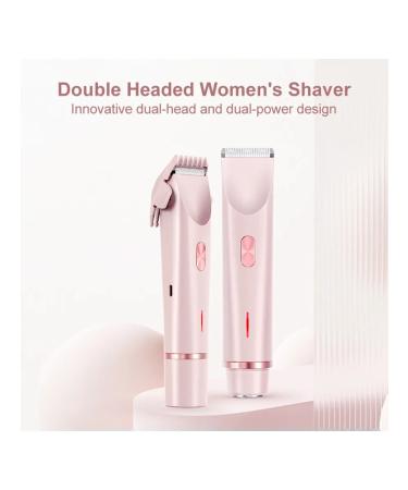 Moisture -proof razor for the body and bikini electrician pink