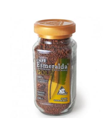 Esmeralda Coffee soluble sublimated Gold 100 g