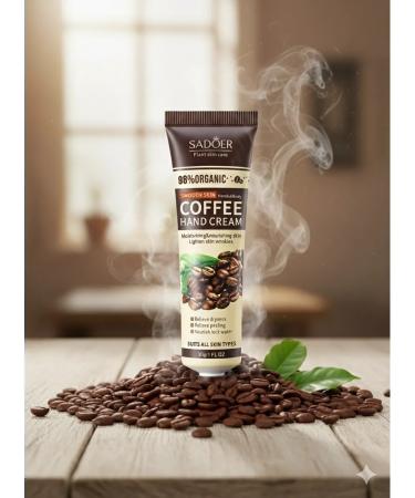 SADOER Hand cream with the smell of coffee 30 g