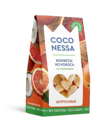Coconessa Coconuts without sugar coconut citrus fruits 70g