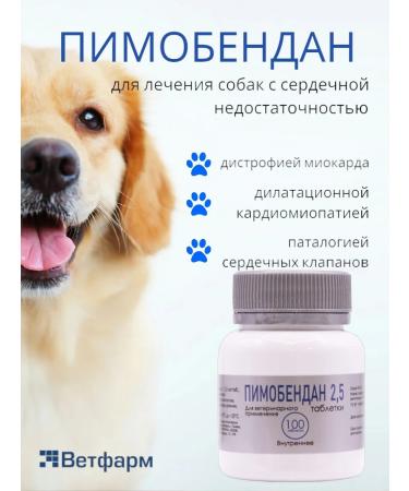 Vetfarm Pimobendan 5.0 - Dog tablets 50 pcs - Buy Online on GoSupps.com