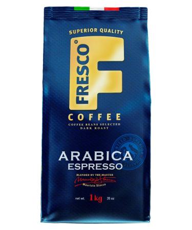 FRESCO Coffee in the grains of Freesko Arabica Espresso 1 kg - Buy Online on GoSupps.com