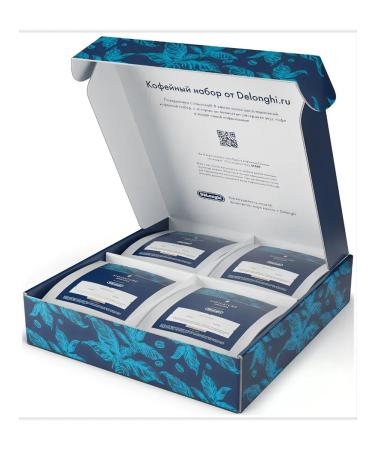 Delonghi Coffee Signature Coffee Premium Starter Pack 4x250 g - Buy Online on GoSupps.com