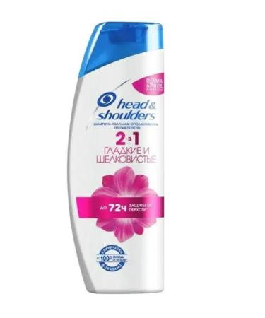 Head&Shoulders Smooth and silky shampoo 2 in 1 400 ml