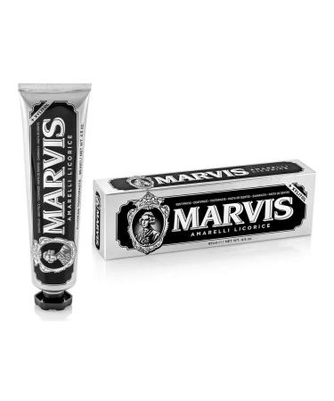 Marvis Italia Marvis Amarelli Licorice Toothpaste Lacurine Amarelly