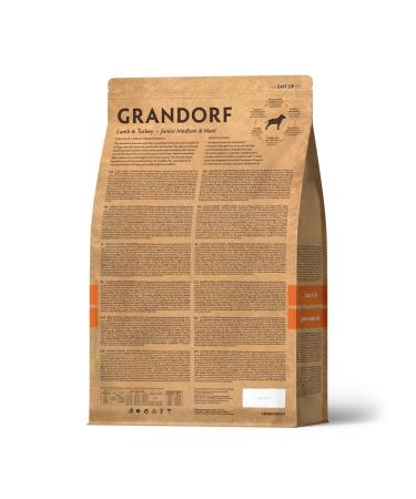 Grandorf GR Junior Form for Juniors dogs lambs with a turkey 1 kg - Buy Online on GoSupps.com