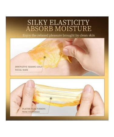 Face mask film Rejuvenating golden liquid mask - Buy Online on GoSupps.com