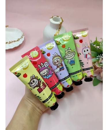 A set of hand creams Labubu in a set 5 pcs - Buy Online on GoSupps.com