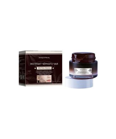 West & amp Month Mask with black tea to cleanse pores
