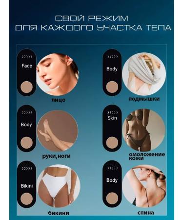 Facial and body laser photoepilator - Buy Online on GoSupps.com