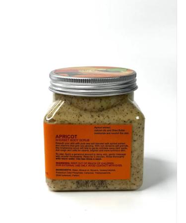 KAMIX Body scrub whitening with sea salt and apricot - Buy Online on GoSupps.com