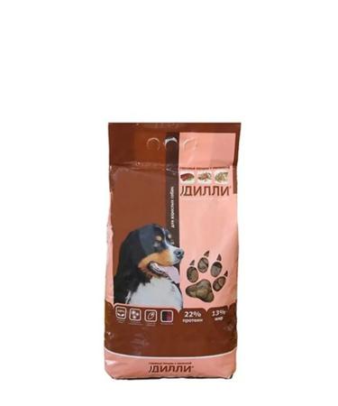 DILLY Dry food for dogs of beef liver with oatmeal 1 kg